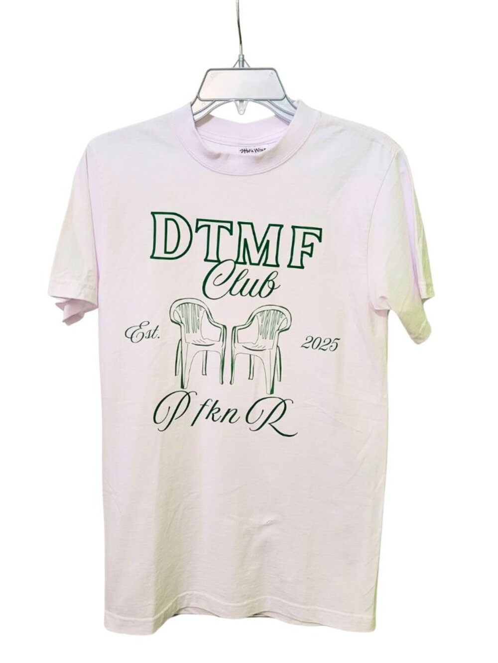 Bad Bunny Inspired DTMF Club T-Shirt - P fkn R Graphic Tee | Small